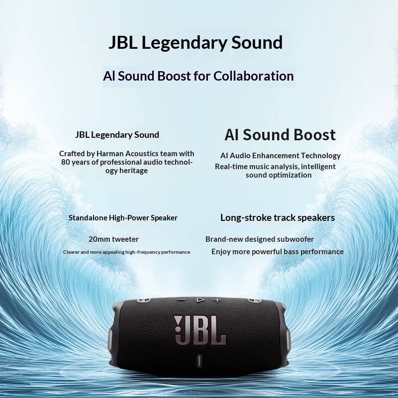 JBL CHARGE6 для отдыха у воды, – обзор и цена Anker Speaker Soundcore Boom 2